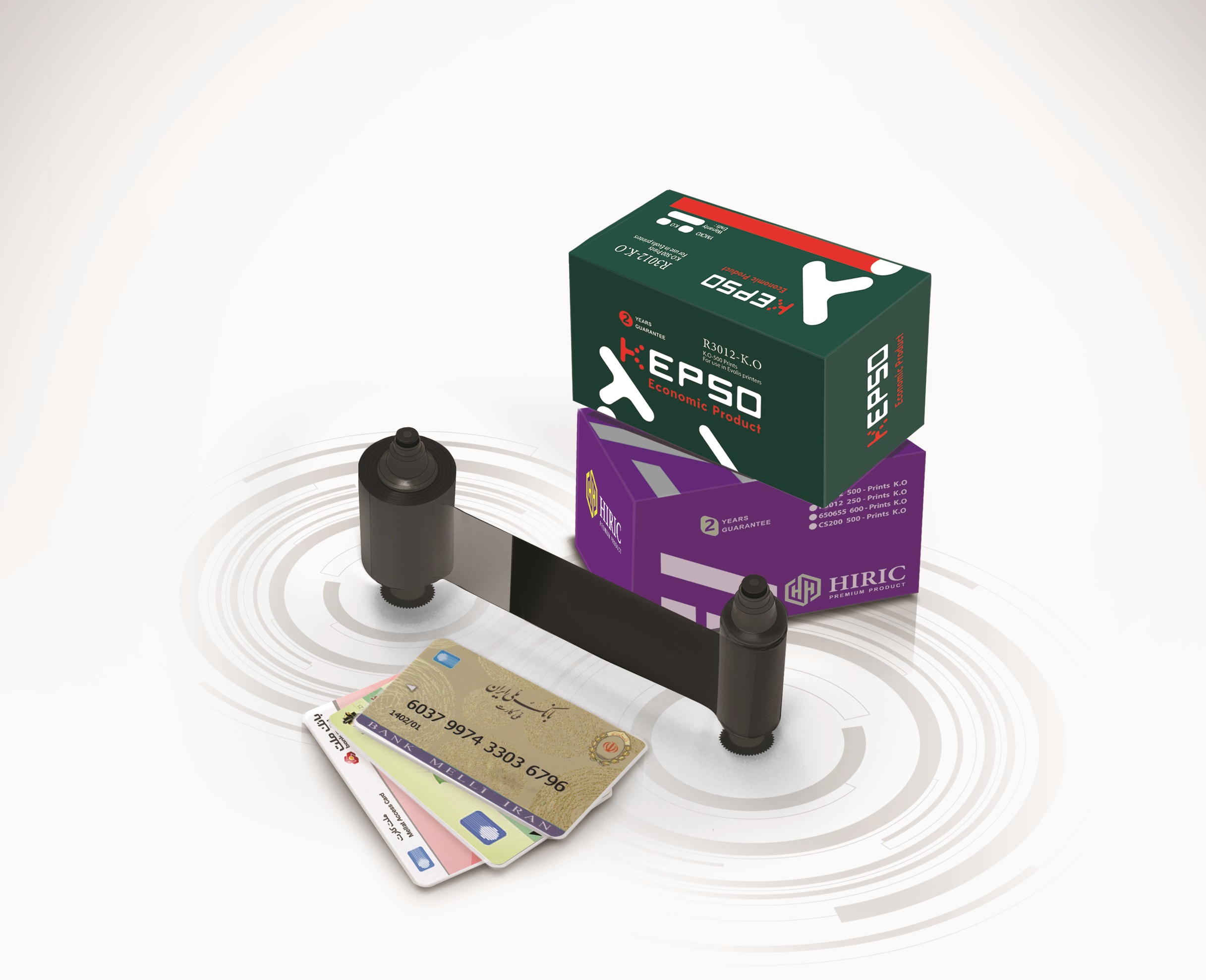 ریبون  صدور آنی کارت هایریک و کپسو HIRIC/KEPSO